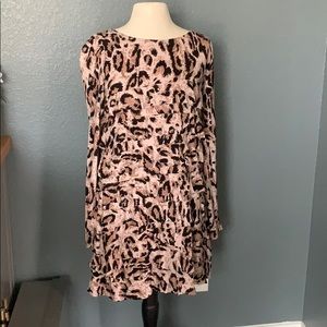 EUC Leopard print dress